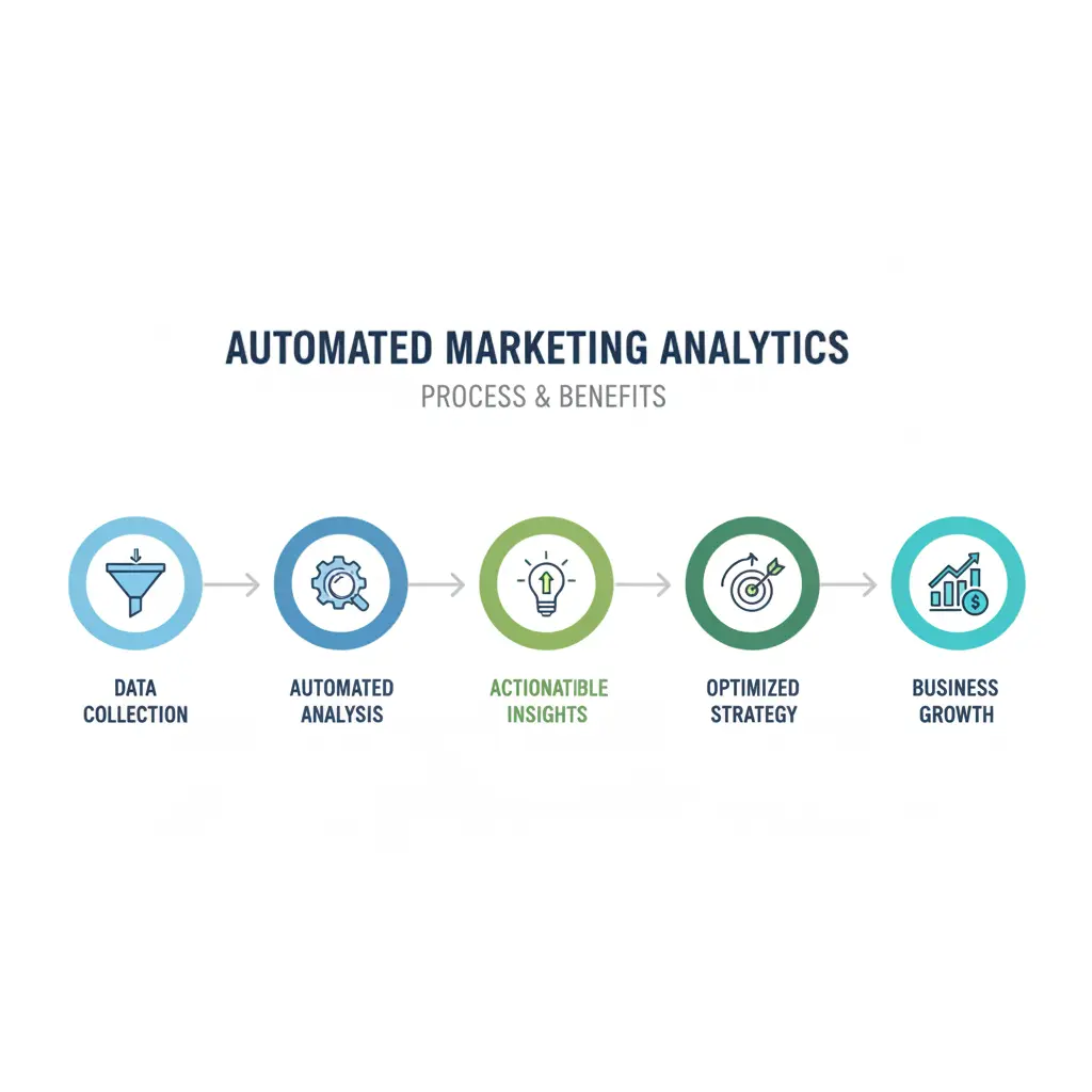 Boost Growth: Benefits of Automated Marketing Analytics - illustration