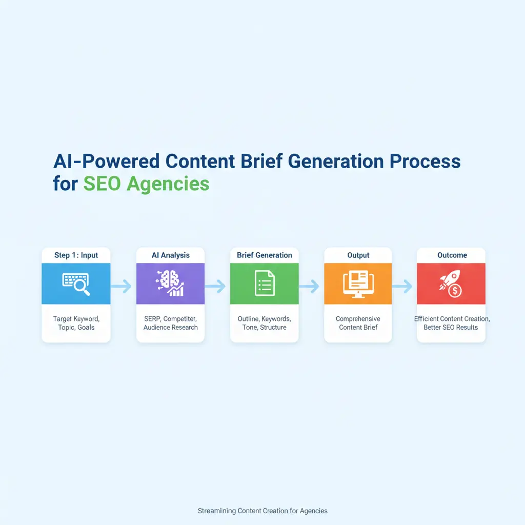 Streamline Briefs: Content Brief Generator for SEO Agencies - illustration