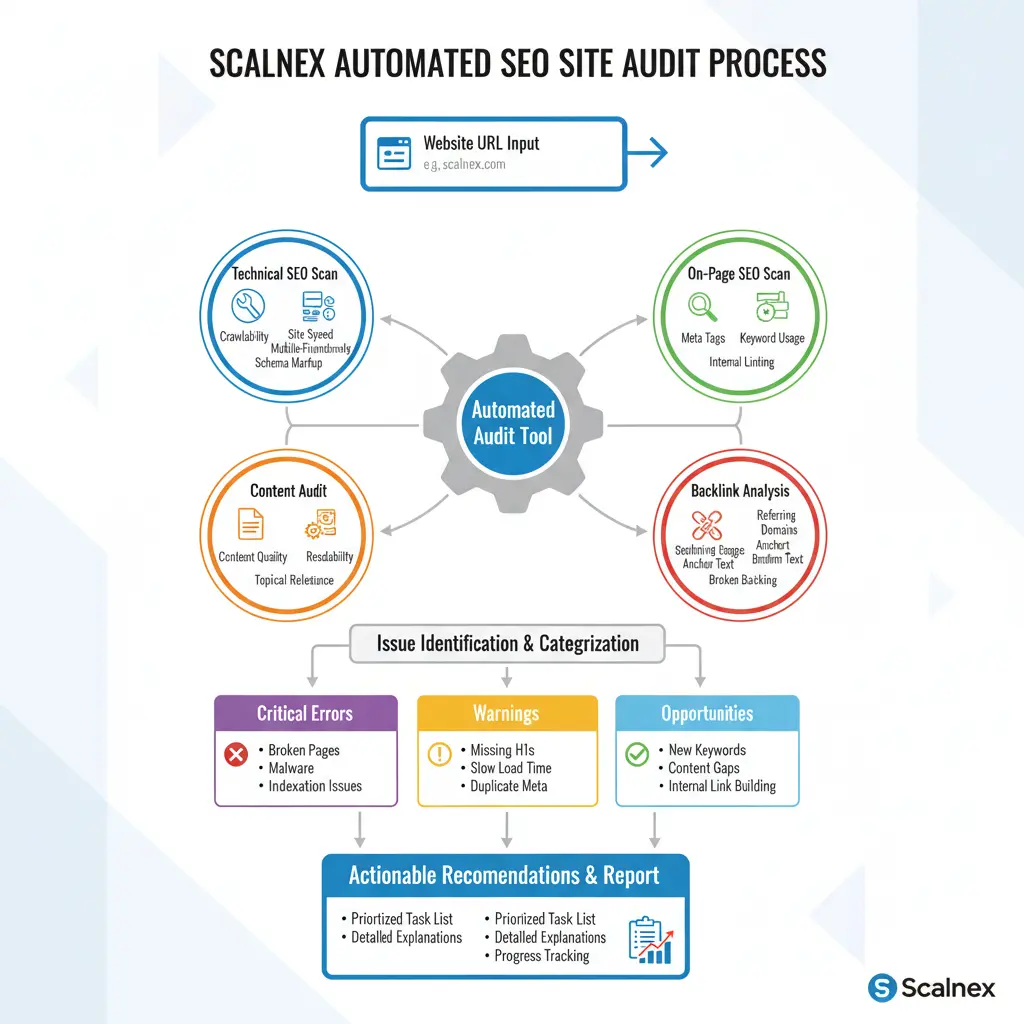 Automate Your SEO Site Audit Process - illustration