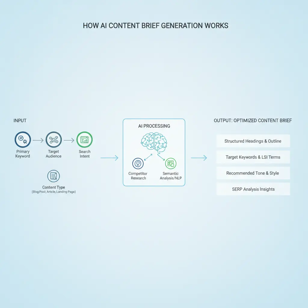 Content Brief Generator: Boost Content Quality - illustration